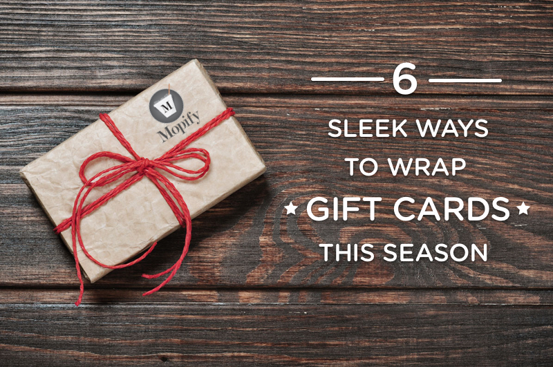 How to Wrap Gift Cards